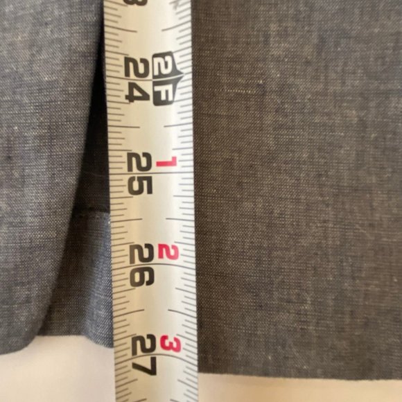 Terrific NWT 00 light blue-grey J Crew Parke blazer in 80% cotton 20% linen - Picture 3 of 12